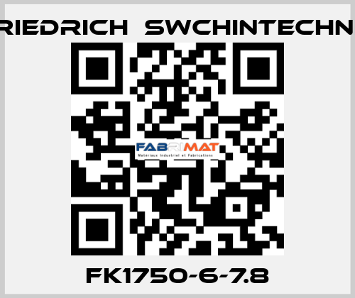 Fk1750-6-7.8 Friedrich  Swchintechnik