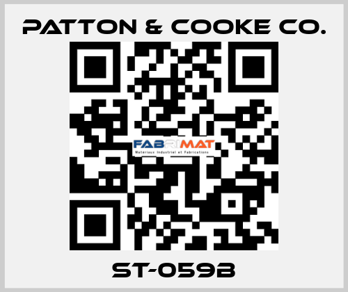 ST-059B Patton & Cooke Co.