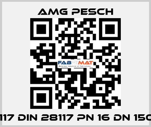 BI 11/117 DIN 28117 PN 16 DN 150/100 AMG Pesch
