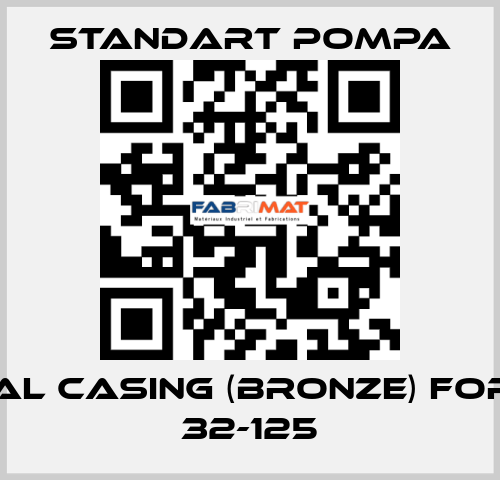Spiral casing (bronze) for SNT 32-125 STANDART POMPA