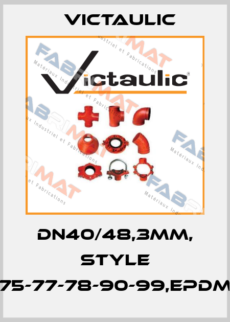 DN40/48,3mm, Style 75-77-78-90-99,EPDM Victaulic