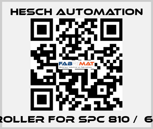 Controller for SPC 810 /  6250 12 Hesch Automation