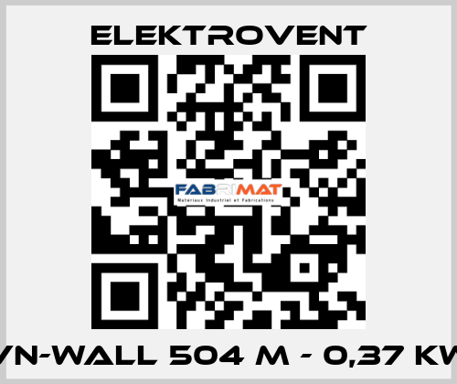 VN-Wall 504 M - 0,37 kW ELEKTROVENT