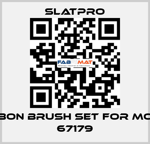 Carbon Brush Set for motor 67179 SlatPro
