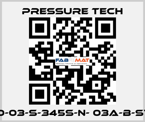 LF690-03-S-345S-N- 03A-B-SV-075 Pressure Tech