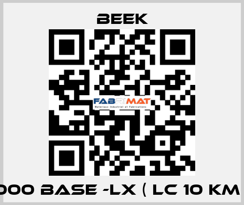 1000 BASE -LX ( LC 10 KM  ) Beek