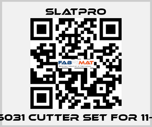 66031 Cutter Set for 11-12 SlatPro