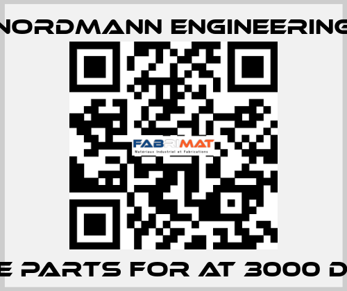 Spare parts for AT 3000 D 3264 NORDMANN ENGINEERING
