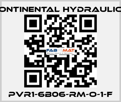 PVR1-6B06-RM-O-1-F Continental Hydraulics