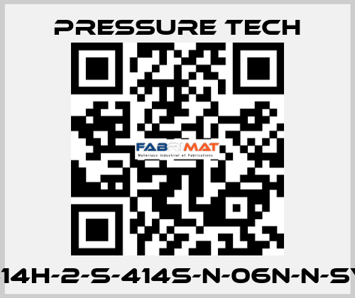 MF414H-2-S-414S-N-06N-N-SV-011 Pressure Tech