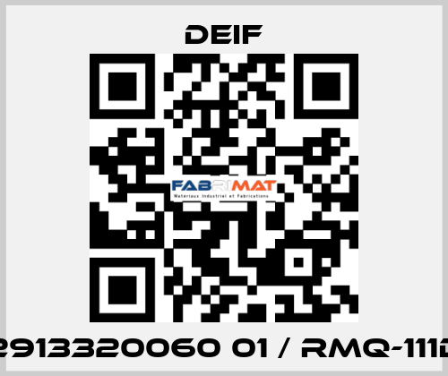 2913320060 01 / RMQ-111D Deif