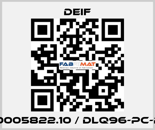 100005822.10 / DLQ96-pc-PR Deif