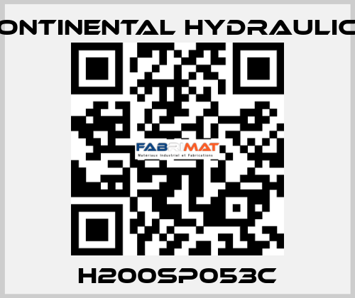 H200SP053C Continental Hydraulics