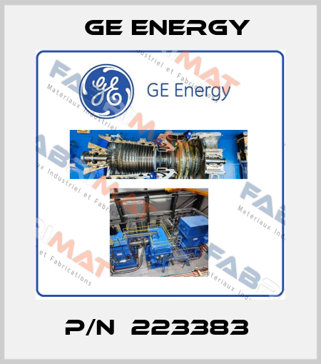 P/N  223383  Ge Energy