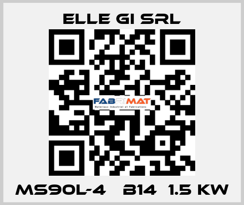 MS90L-4   B14  1.5 KW ELLE GI SRL