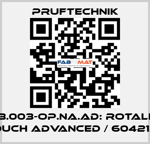 ALI 53.003-OP.NA.AD: ROTALIGN(R) touch ADVANCED / 6042135 Pruftechnik