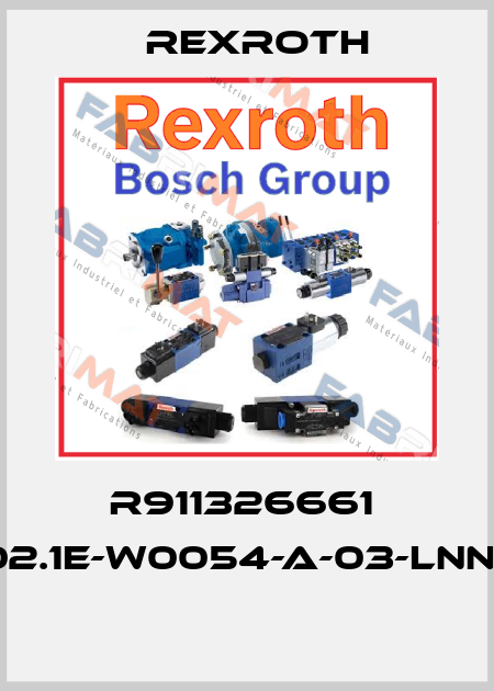 R911326661  HCS02.1E-W0054-A-03-LNNN-AA  Rexroth