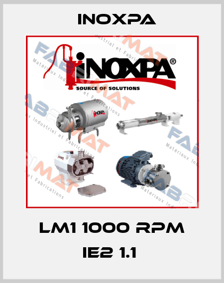 LM1 1000 RPM IE2 1.1  Inoxpa