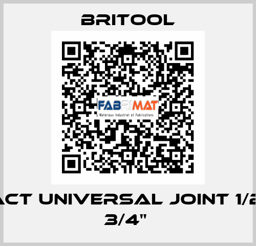 IMPACT UNIVERSAL JOINT 1/2" TO 3/4"  Britool