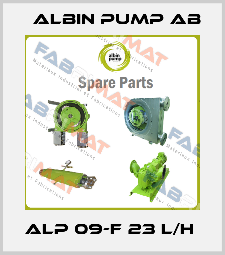 ALP 09-F 23 l/h  Albin Pump AB