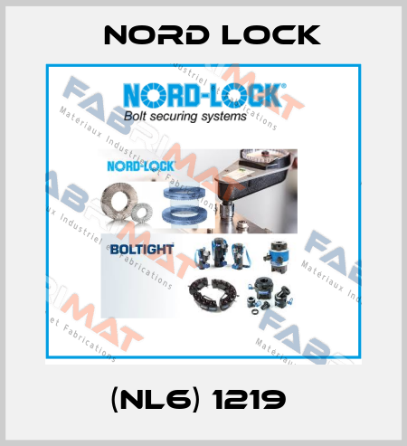(NL6) 1219  Nord Lock