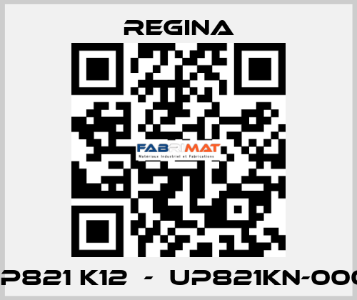 UP821 K12  -  UP821KN-000  Regina