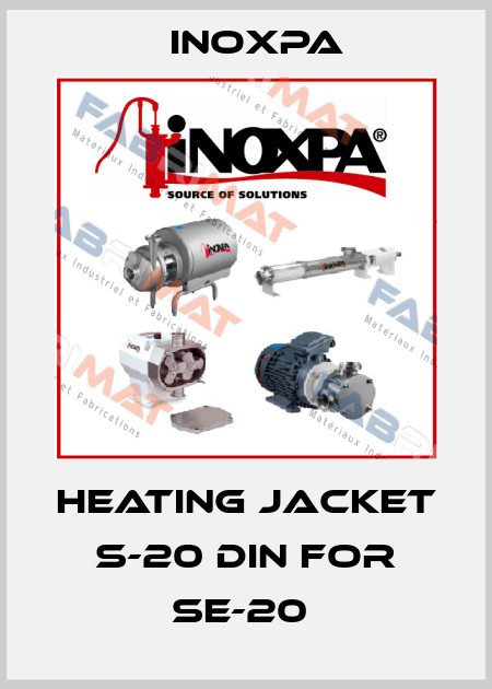 HEATING JACKET S-20 DIN for SE-20  Inoxpa