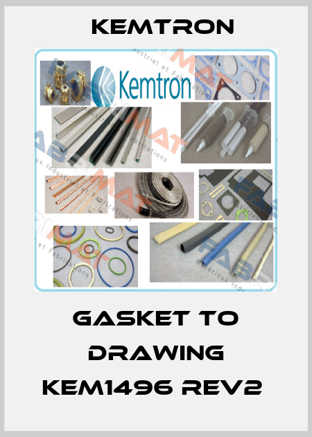 Gasket to drawing KEM1496 rev2  KEMTRON