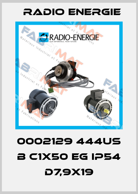 0002129 444US B C1X50 EG IP54 D7,9X19 Radio Energie