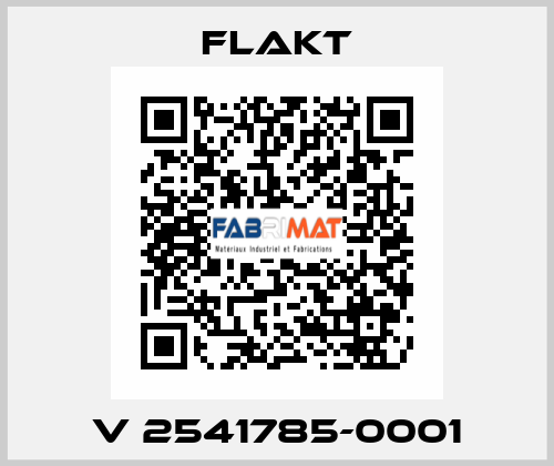 V 2541785-0001 FLAKT