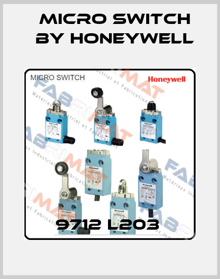 9712 L203  Micro Switch by Honeywell