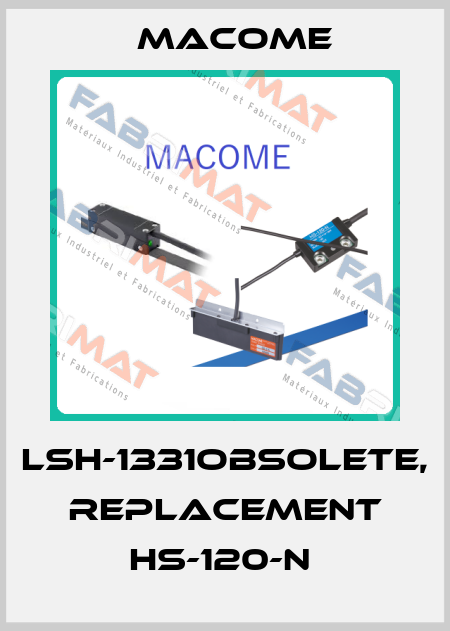 LSH-1331obsolete, replacement HS-120-N  Macome