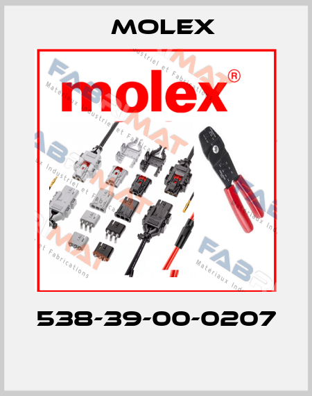 538-39-00-0207  Molex