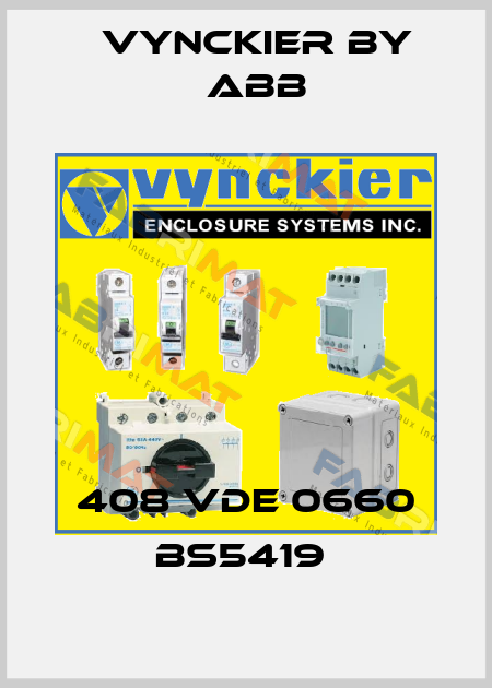 408 vde 0660 bs5419  Vynckier by ABB