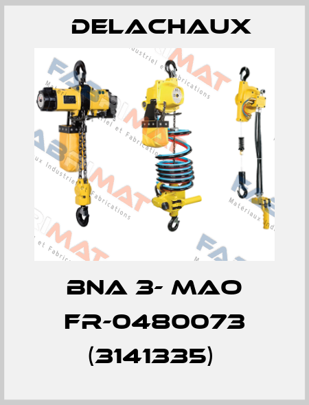 BNA 3- MAO FR-0480073 (3141335)  Delachaux