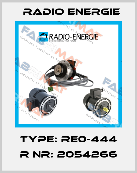 Type: RE0-444 R Nr: 2054266 Radio Energie