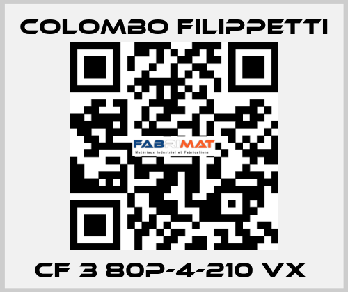 CF 3 80P-4-210 VX  Colombo Filippetti