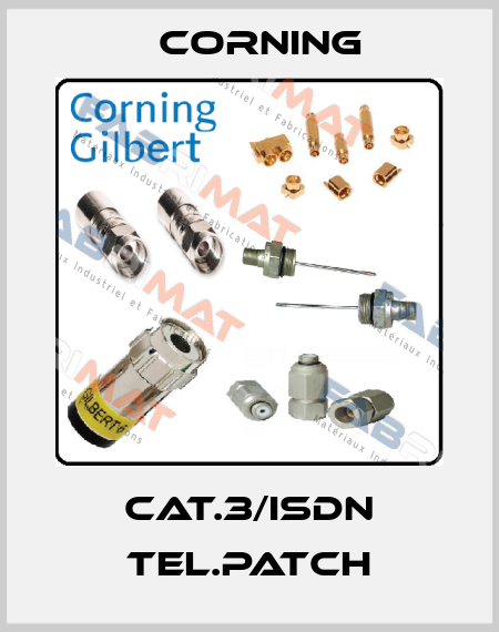 CAT.3/ISDN TEL.PATCH Corning