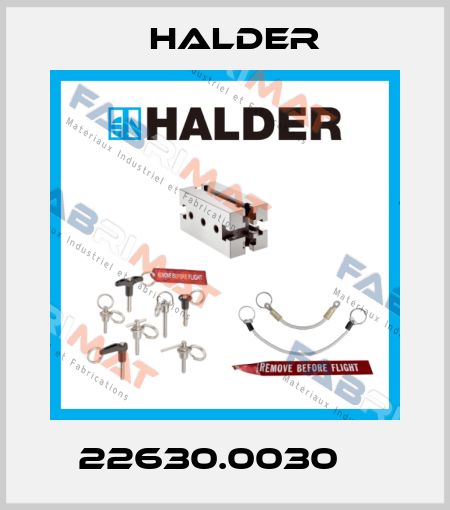 22630.0030    Halder