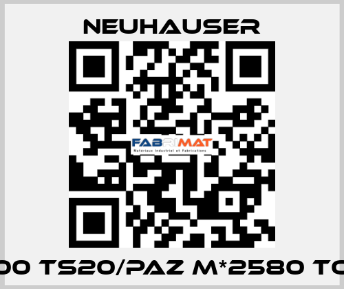 NB 100 TS20/PAZ M*2580 TO NH  Neuhauser