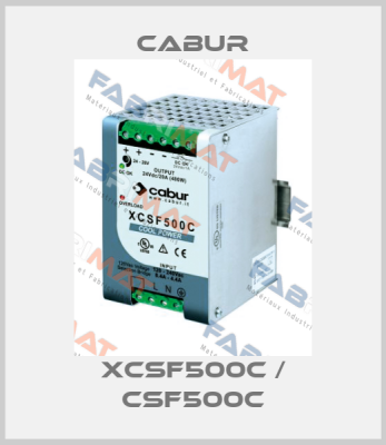 XCSF500C / CSF500C Cabur