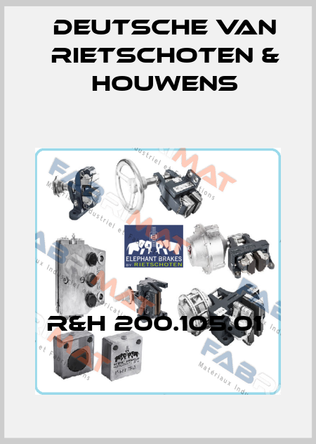 R&H 200.105.01  Deutsche van Rietschoten & Houwens