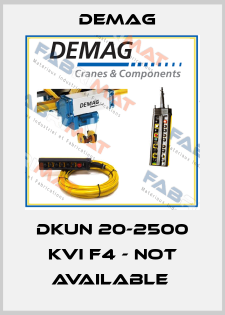 DKUN 20-2500 KVI F4 - not available  Demag