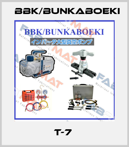 T-7  BBK/bunkaboeki