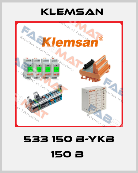 533 150 B-YKB 150 B  Klemsan