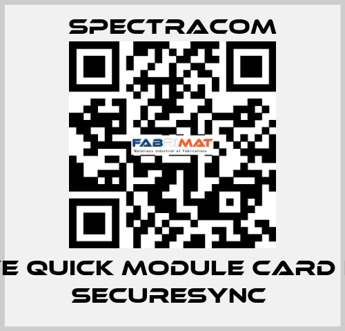 Have Quick module card for SECURESYNC  SPECTRACOM