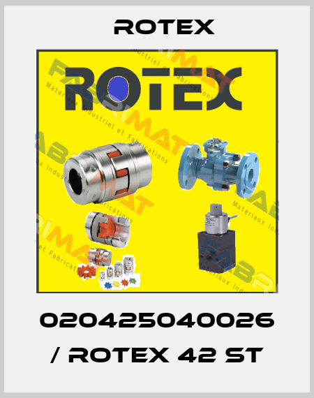 020425040026 / Rotex 42 ST Rotex
