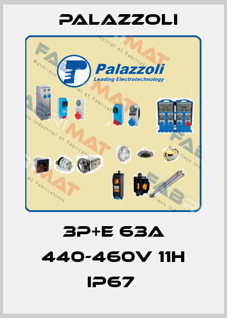 3P+E 63A 440-460V 11H IP67  Palazzoli