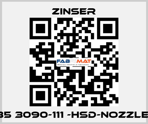 235 3090-111 -HSD-nozzles  Zinser