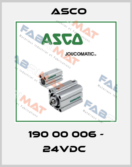 190 00 006 - 24VDC  Asco